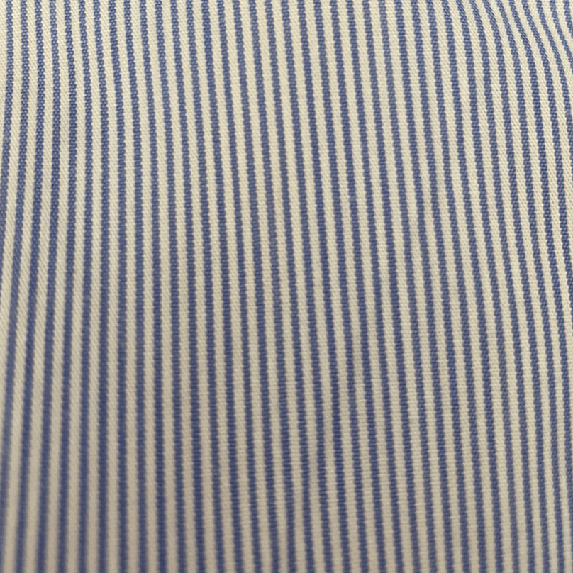 Short Sleeve Blue Stripe Shirt