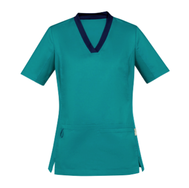 Womens Riley V-Neck Scrub Top