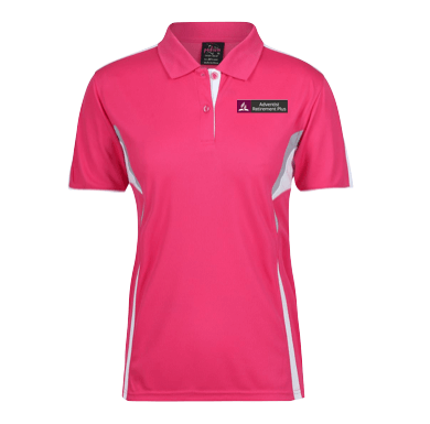 Ladies Diversional Therapists Pink Polo