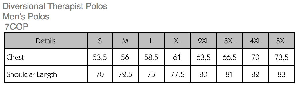 Men's Diversional Therapists Purple Polo