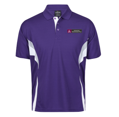 Men's Diversional Therapists Purple Polo