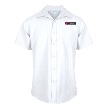 Men's RN S/S White Comfort Shirt