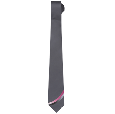 Men's Business Tie Charcoal