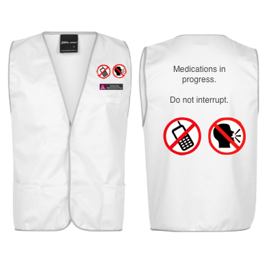 Unisex Staff Medication Vests