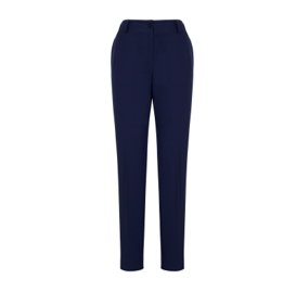 Ladies Bandless Pants Navy