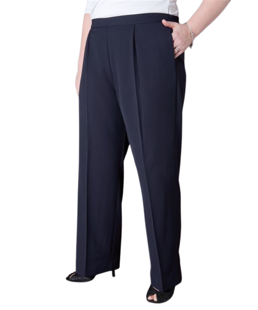 Women's Easy Fit Pull-on Key Loop Pant - Navy