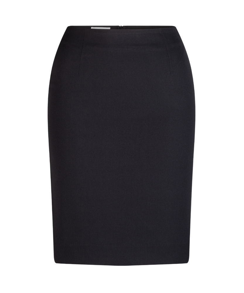 Ladies Knee Skim Skirt - Navy
