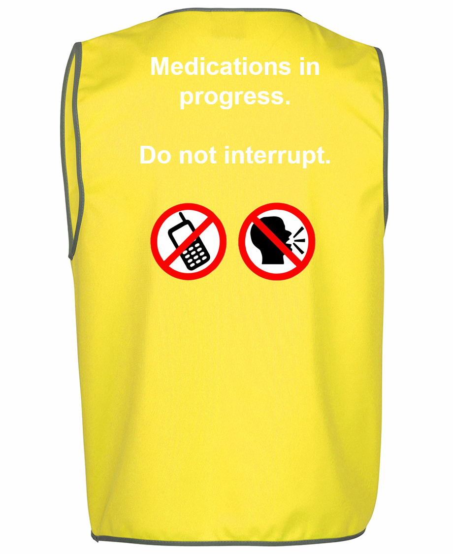 Clearance- Medications Safety Vest