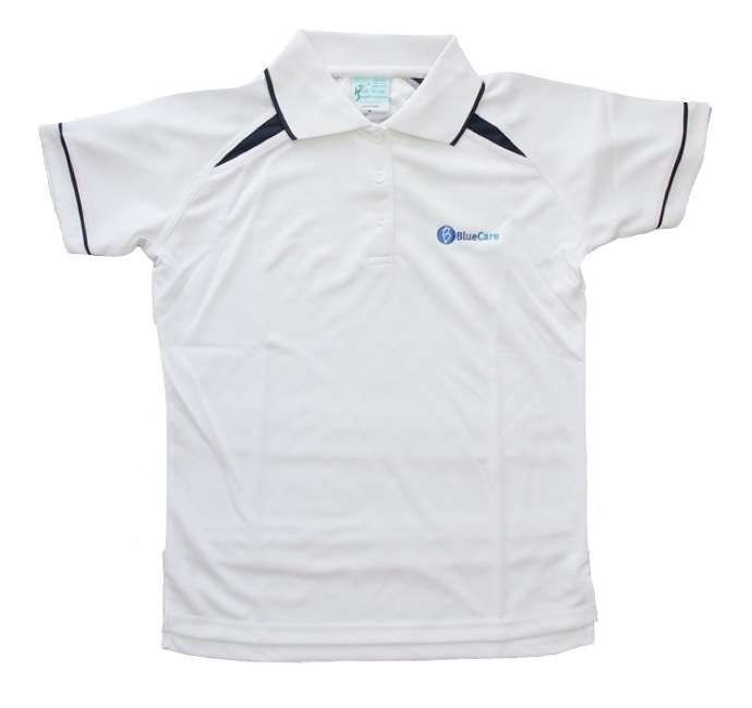 White Cooldry Polo Shirt