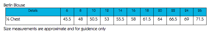 Long Sleeve Berlin Blouse