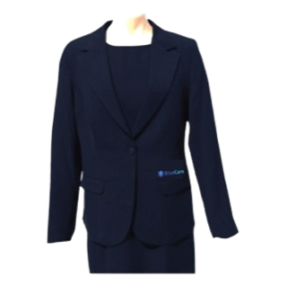 Navy Single Button Jacket