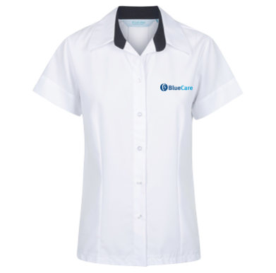 White Comfort Blouse