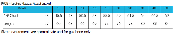 Navy Polar Fleece Fitted Jacket