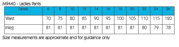 Black Flexi Waist Pant