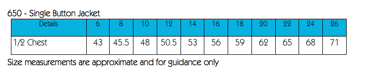 Single Button Jacket