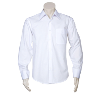 white long sleeves for men